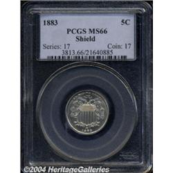 1883[5C] MS66 PCGS.