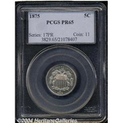 1875[5C] PR65 PCGS.