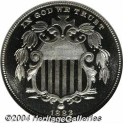 1882[5C] PR67 Deep Cameo NGC.