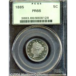 1885[5C] PR66 PCGS.