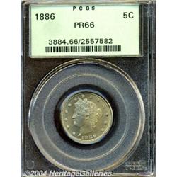 1886[5C] PR66 PCGS.