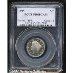 1895[5C] PR65 Cameo PCGS.