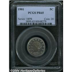 1901[5C] PR65 PCGS.