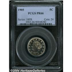 1905[5C] PR66 PCGS.
