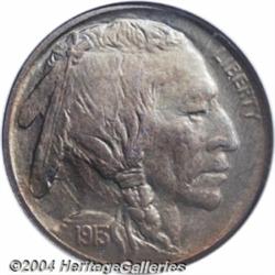 1913[5C] Type One 3 1/2 Legs MS65 NGC.