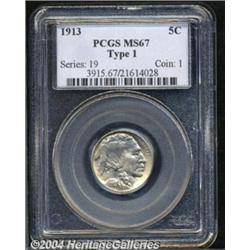 1913[5C] Type One MS67 PCGS.