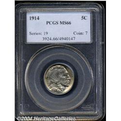 1914[5C] MS66 PCGS.
