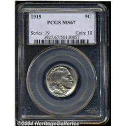 1915[5C] MS67 PCGS.