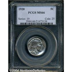 1920[5C] MS66 PCGS.