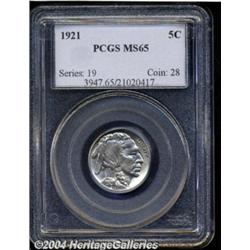1921[5C] MS65 PCGS.