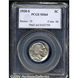 1928-S[5C] MS64 PCGS.