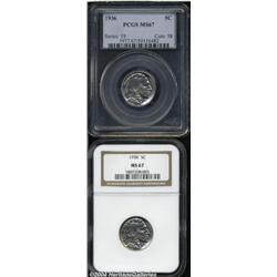 1936[5C] MS67 PCGS,