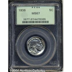 1936[5C] MS67 PCGS.