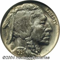 1937-D[5C] Three-Legged MS64 NGC.