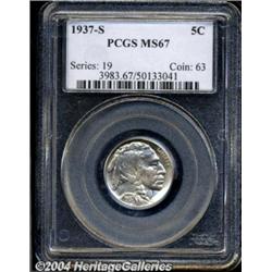 1937-S[5C] MS67 PCGS.