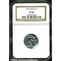 1936[5C] Type One--Satin Finish PR66 NGC.