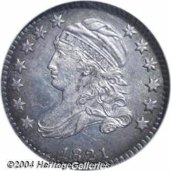 1821[10C] Small Date MS62 NGC.