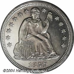 1857[10C] PR64 Cameo PCGS.