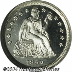 1859[10C] PR66 [S Cameo NGC.