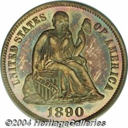 1890[10C] PR66 Cameo PCGS.