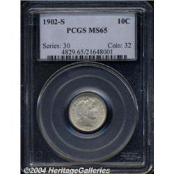 1902-S[10C] MS65 PCGS.