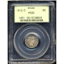 1912-D[10C] MS66 PCGS.