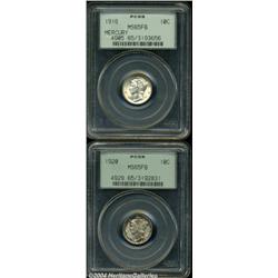 1916[10C] MS65 Full Bands PCGS,