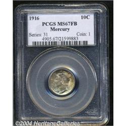1916[10C] MS67 Full Bands PCGS.
