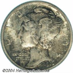 1916-D[10C] MS66 Full Bands PCGS.