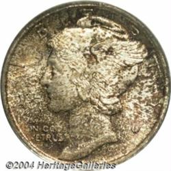 1918-D[10C] MS65 Full Bands PCGS.