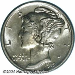 1919-S[10C] MS64 Full Bands PCGS.