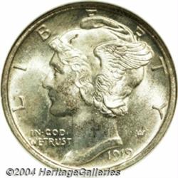 1919-S[10C] MS66 Full Bands NGC.