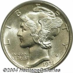 1921-D[10C] MS65 PCGS.