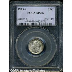 1923-S[10C] MS66 PCGS.