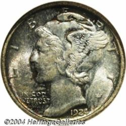 1924-S[10C] MS66 Full Bands NGC.