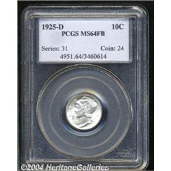 1925-D[10C] MS64 Full Bands PCGS.