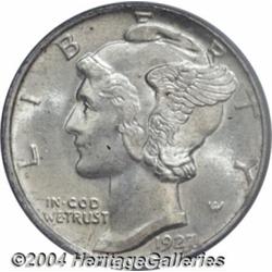 1927-D[10C] MS64 Full Bands PCGS.