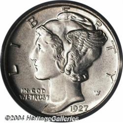 1927-D[10C] MS65 Full Bands PCGS.