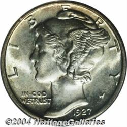 1927-S[10C] MS65 Full Bands PCGS.