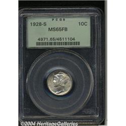 1928-S[10C] MS65 Full Bands PCGS.