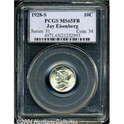 1928-S[10C] MS65 Full Bands PCGS.