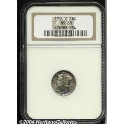 1945-S[10C] MS68 NGC.