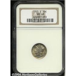 1945-S[10C] MS68 NGC.