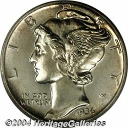 1936[10C] PR67 PCGS. Ex: William Dominick Collection.