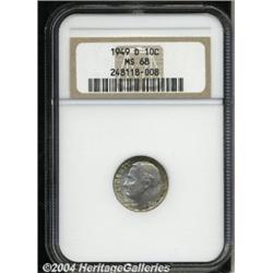 1949-D[10C] MS68 NGC.