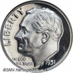 1951[10C] PR68 Deep Cameo NGC.