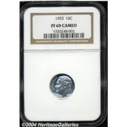 1953[10C] PR69 Cameo NGC.