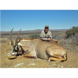 South Africa Roan Hunt with TAM Safaris AND One African Antelope Mount Montana Recapture