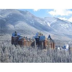 Canadian Rocky Mountain Vacation for 2 with Airfare