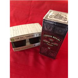 Scotch Bottle & Tumbers